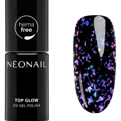 Top Coat Top Glow Aurora Flakes von NEONAIL