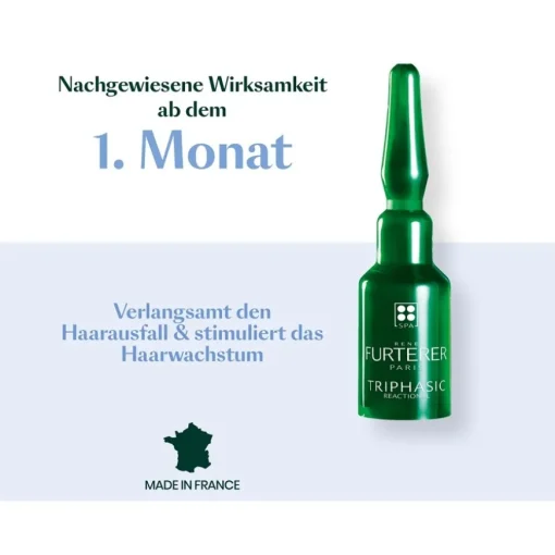 Triphasic Reactional Kur bei temporärem Haarausfall von René Furterer