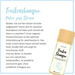 Trockenshampoo Trockenshampoo Cotton Für helles Haar von puremetics