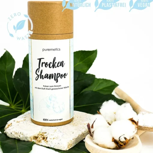 Trockenshampoo Trockenshampoo Cotton Für helles Haar von puremetics