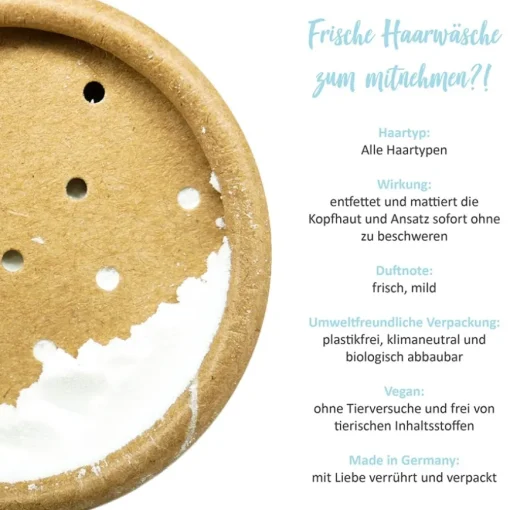 Trockenshampoo Trockenshampoo Cotton Für helles Haar von puremetics