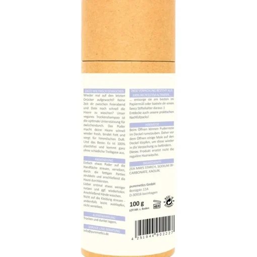 Trockenshampoo Trockenshampoo Sensibelchen 'Blond von puremetics