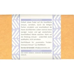 Trockenshampoo Trockenshampoo Sensibelchen 'Blond von puremetics