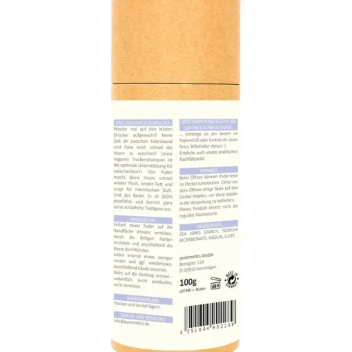 Trockenshampoo Trockenshampoo Sensibelchen Rot von puremetics