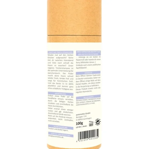 Trockenshampoo Trockenshampoo Sensibelchen Dunkel von puremetics