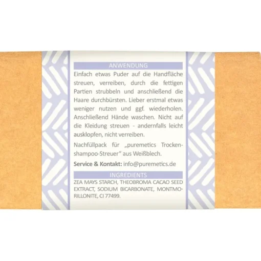 Trockenshampoo Trockenshampoo Sensibelchen Dunkel von puremetics