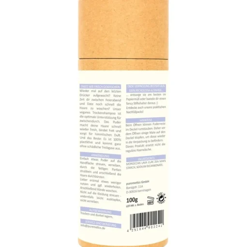Trockenshampoo Trockenshampoo Sensibelchen Brünett von puremetics