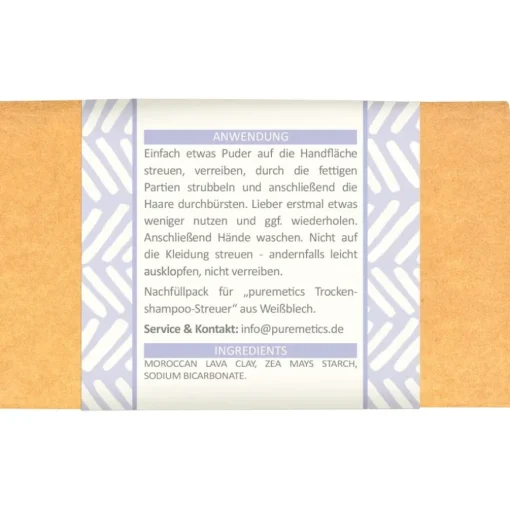 Trockenshampoo Trockenshampoo Sensibelchen Brünett von puremetics