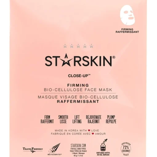 Tuchmaske Firming Face Mask Bio-Cellulose Close-Up von StarSkin