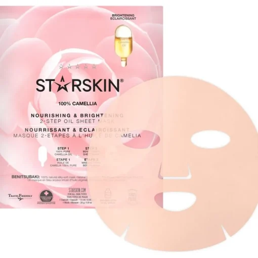Tuchmaske Nourishing & Brightening Face Mask Camellia von StarSkin