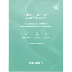 Tuchmasken Cicaluronic Water Fit Mask von Mizon