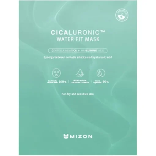 Tuchmasken Cicaluronic Water Fit Mask von Mizon