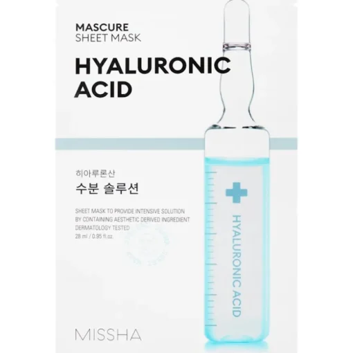 Tuchmasken Mask Mascure Hyaluronic Acid von MISSHA