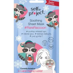 Tuchmasken Soothing Sheet Mask #RareRaccoon von Selfie Project