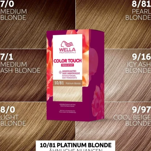 Tönungen Color Touch Fresh-Up-Kit von Wella