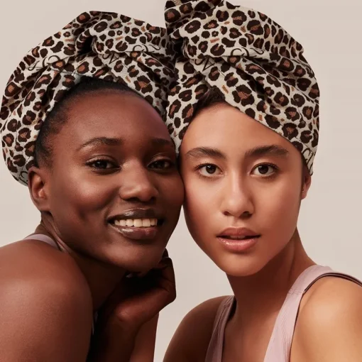 Ultra–Absorbent Haarturban Cheetah von GLOV