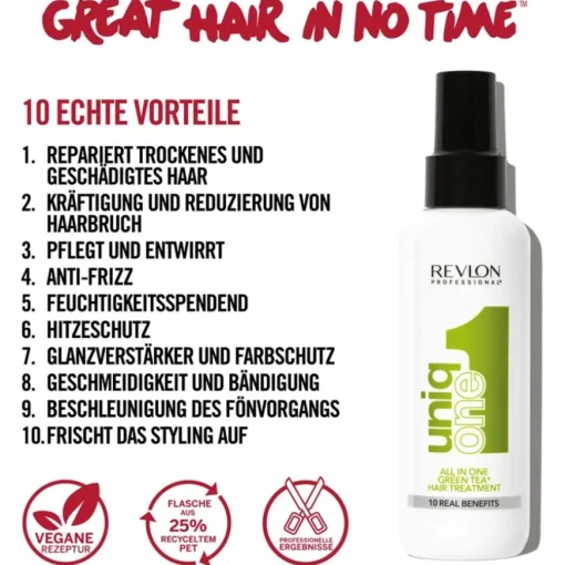 Uniqone Hair Treatment Green Tea von Revlon Professional