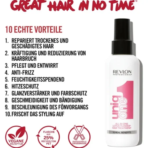 Uniqone Hair Treatment Lotus Flower von Revlon Professional