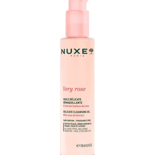 Very Rose Delicate Cleansing Oil von Nuxe