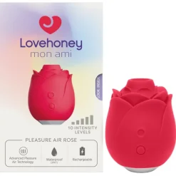 Vibratoren Pleasure Air Rose von Lovehoney mon ami