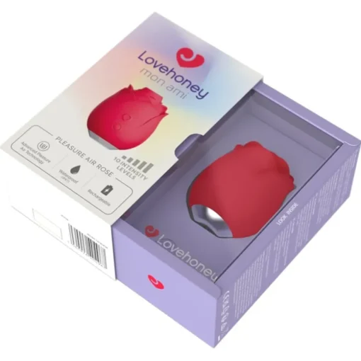 Vibratoren Pleasure Air Rose von Lovehoney mon ami