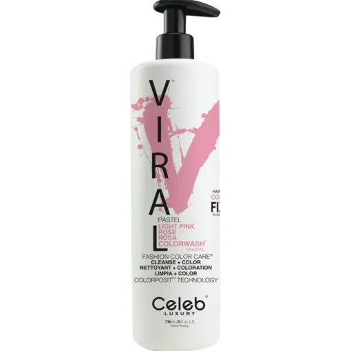 Viral Colorwash Extreme Pastel Pink Colorwash von Celeb Luxury