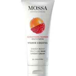 Vitamin Cocktail Energy Boost Multi-Use Mask & Night Cream von Mossa