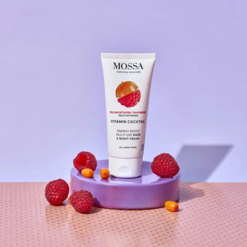 Vitamin Cocktail Energy Boost Multi-Use Mask & Night Cream von Mossa