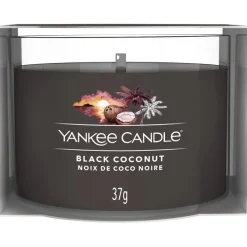 Votivkerze im Glas Black Coconut von Yankee Candle