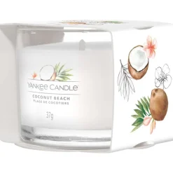 Votivkerze im Glas Coconut Beach von Yankee Candle