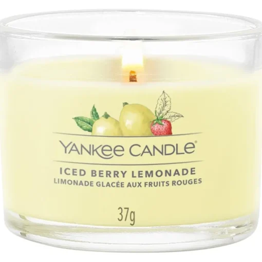 Votivkerze im Glas Iced Berry Lemonade von Yankee Candle