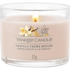 Votivkerze im Glas Vanilla Créme Brùlée von Yankee Candle