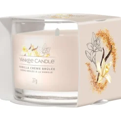 Votivkerze im Glas Vanilla Créme Brùlée von Yankee Candle
