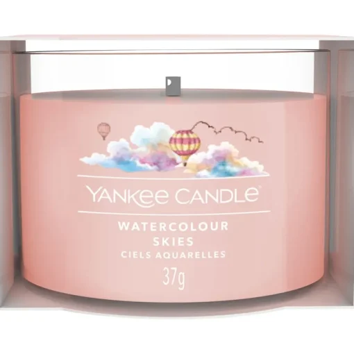 Votivkerze im Glas Watercolour Skies von Yankee Candle