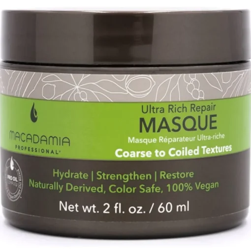 Wash & Care Ultra Rich Moisture Masque von Macadamia