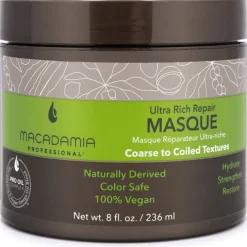 Wash & Care Ultra Rich Moisture Masque von Macadamia