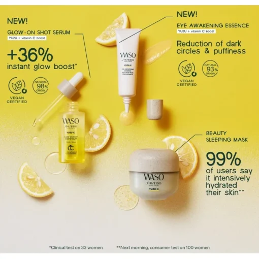 WASO Yuzu-C Glow-On Shot von Shiseido