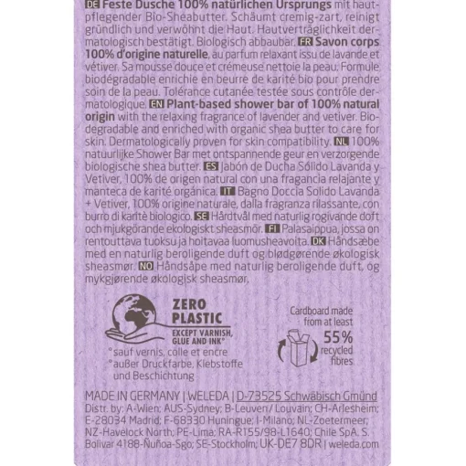 Weleda Feste Duschpflege Lavender + Vetiver