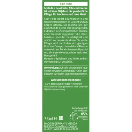 Weleda Intensivpflege Skin Food Reichhaltige, glättende und festigende Crème