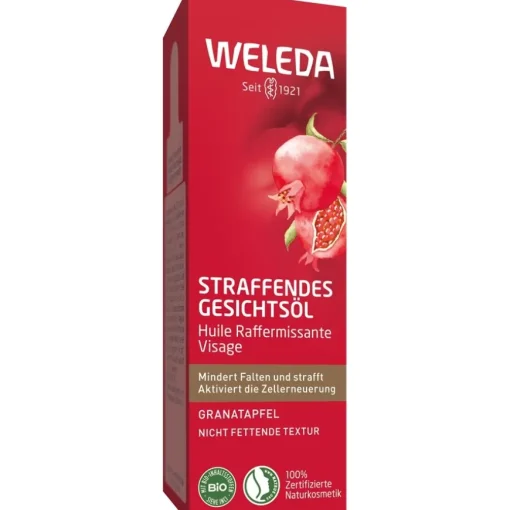 Weleda Intensivpflege Straffendes Gesichtsöl Granatapfel
