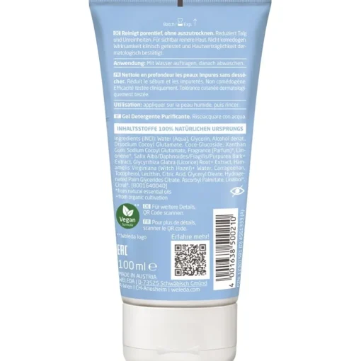 Weleda Naturally Clear Klärendes Waschgel