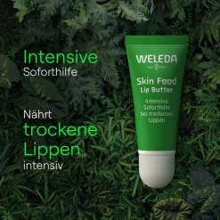 Weleda Skin Food Lip Butter Intensive Soforthilfe für trockene & spröde Lippen
