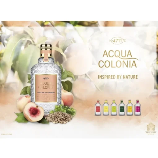 White Peach & Coriander Eau de Cologne Spray von 4711 Acqua Colonia