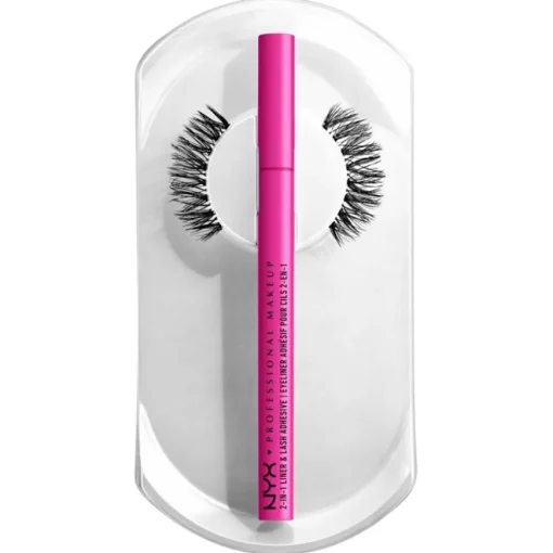 Wimpern Jumbo Lash Fringe Glam Kit von NYX Professional Makeup