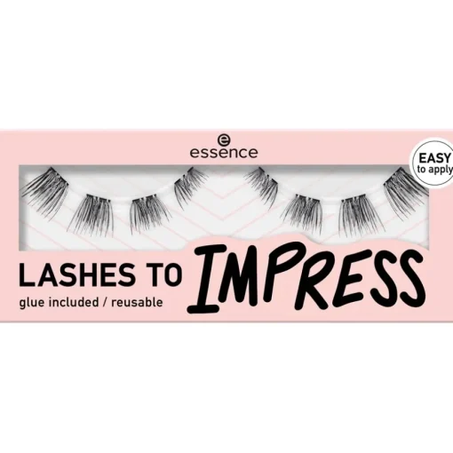 Wimpern Lashes to Impress (inkl. Kleber) von Essence