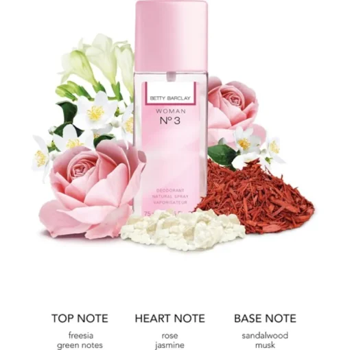 Woman 3 Deodorant Spray von Betty Barclay