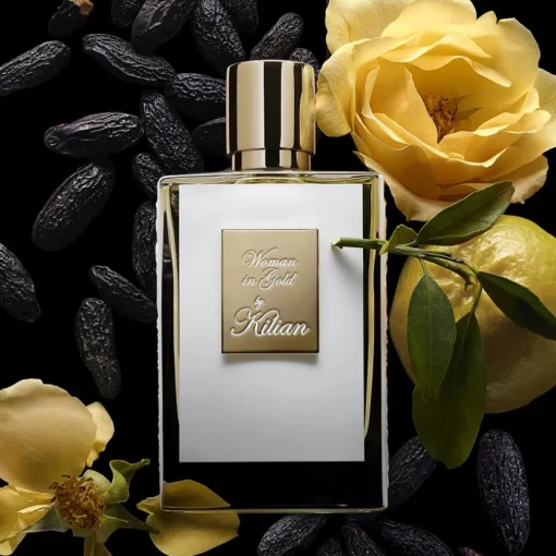 Woman in Gold Floral Vanilla Perfume Spray von Kilian Paris