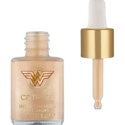 Wonder Woman Liquid Luminizer Face Drops von Catrice