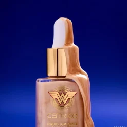 Wonder Woman Liquid Luminizer Face Drops von Catrice