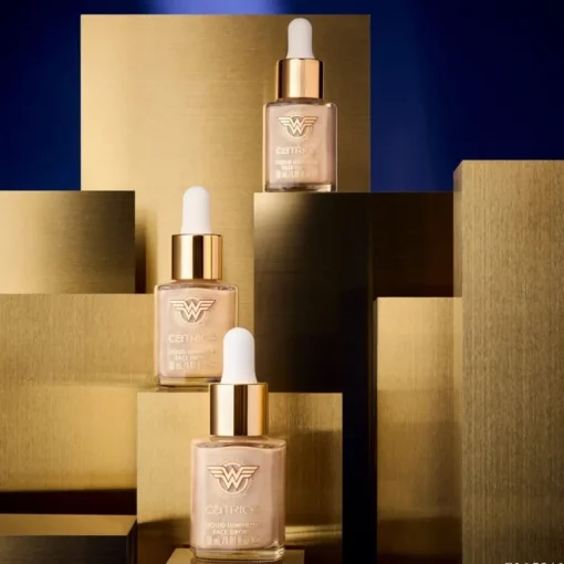Wonder Woman Liquid Luminizer Face Drops von Catrice